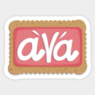 Ava essential name Sticker